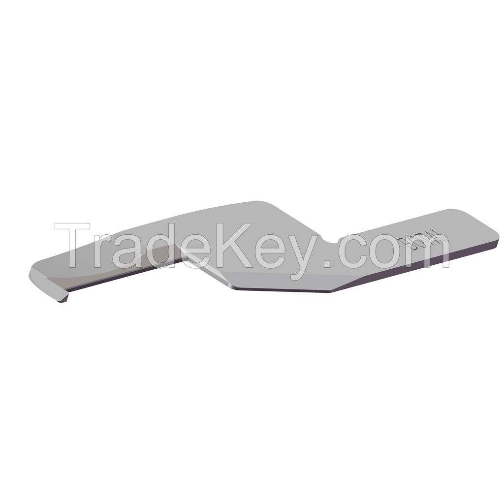 Tungsten steel tipped cut piel looper for C.M.C Tufting machine