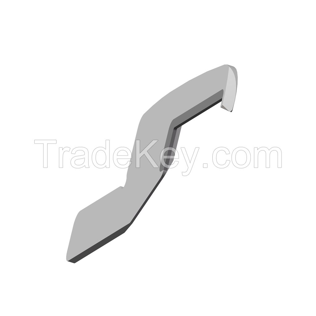 Tungsten steel tipped cut piel looper for C.M.C Tufting machine