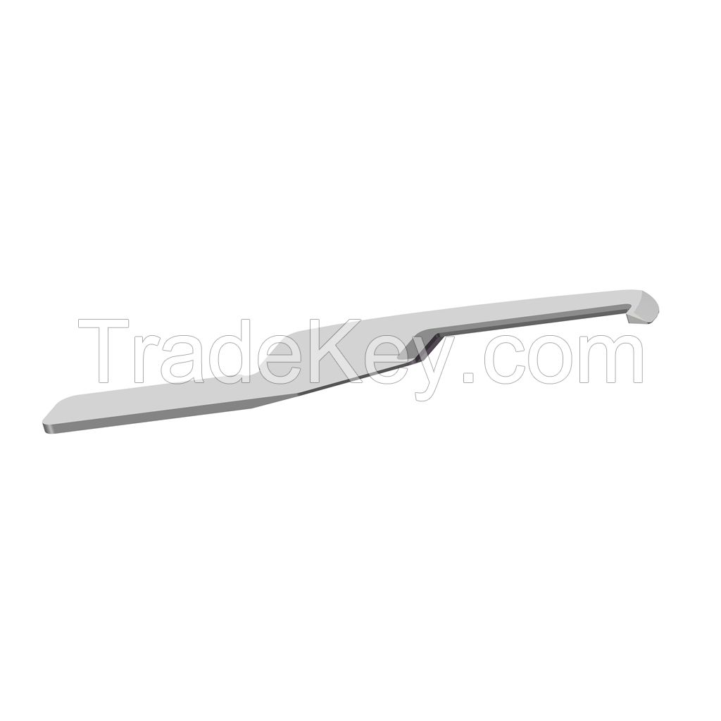 Tungsten steel tipped cut piel looper for C.M.C Tufting machine