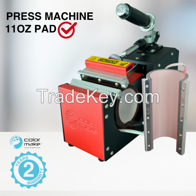 Semi-automatic Heat Press Machine for 11oz Mugs Sublimation Heat Transfer