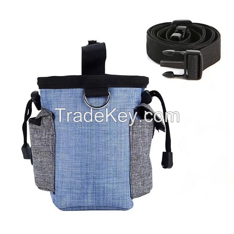 Dog training waist pack/pet food bag/training bag/dog snack bag/Portable dog bag/dog training bag for walking