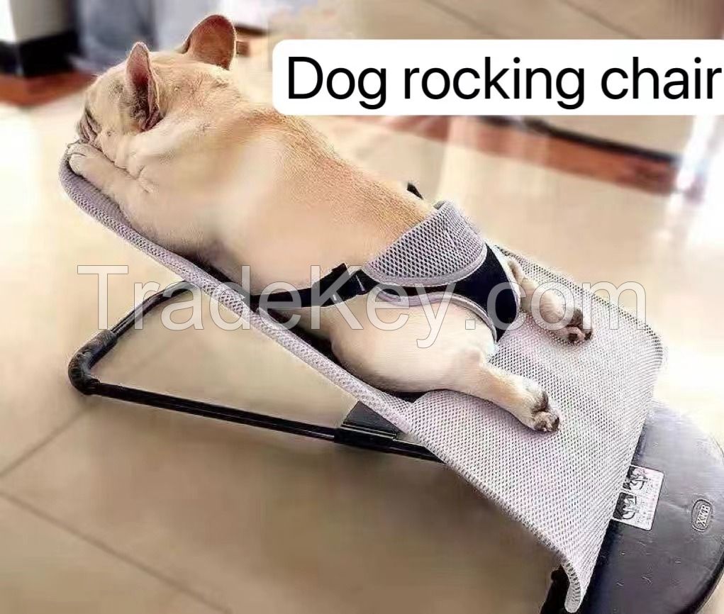 Pet Rocking chair Pet bed foldable for easy disassembly and washing adjustable dog bed