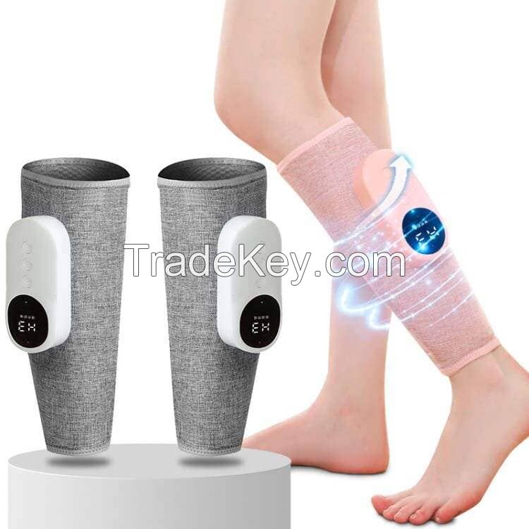 Electric Air Compression Leg Massager Machine with Heat for Blood Circulation