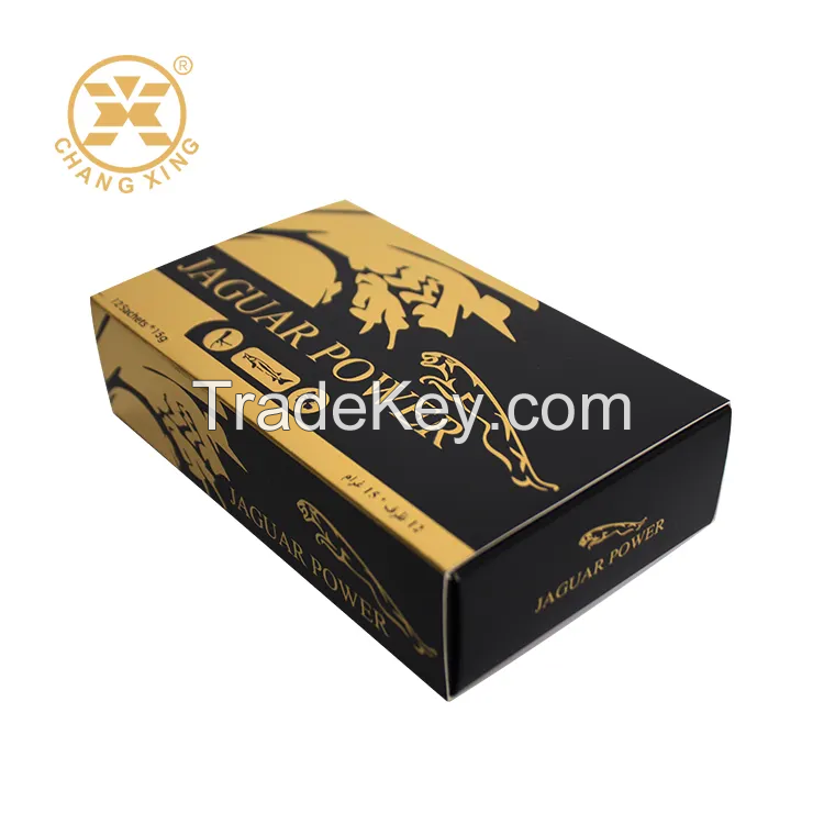 Customizable Empty Sliding Out Paper Box Honey Sticks Drawer Color Box Packaging for Honey Sachets