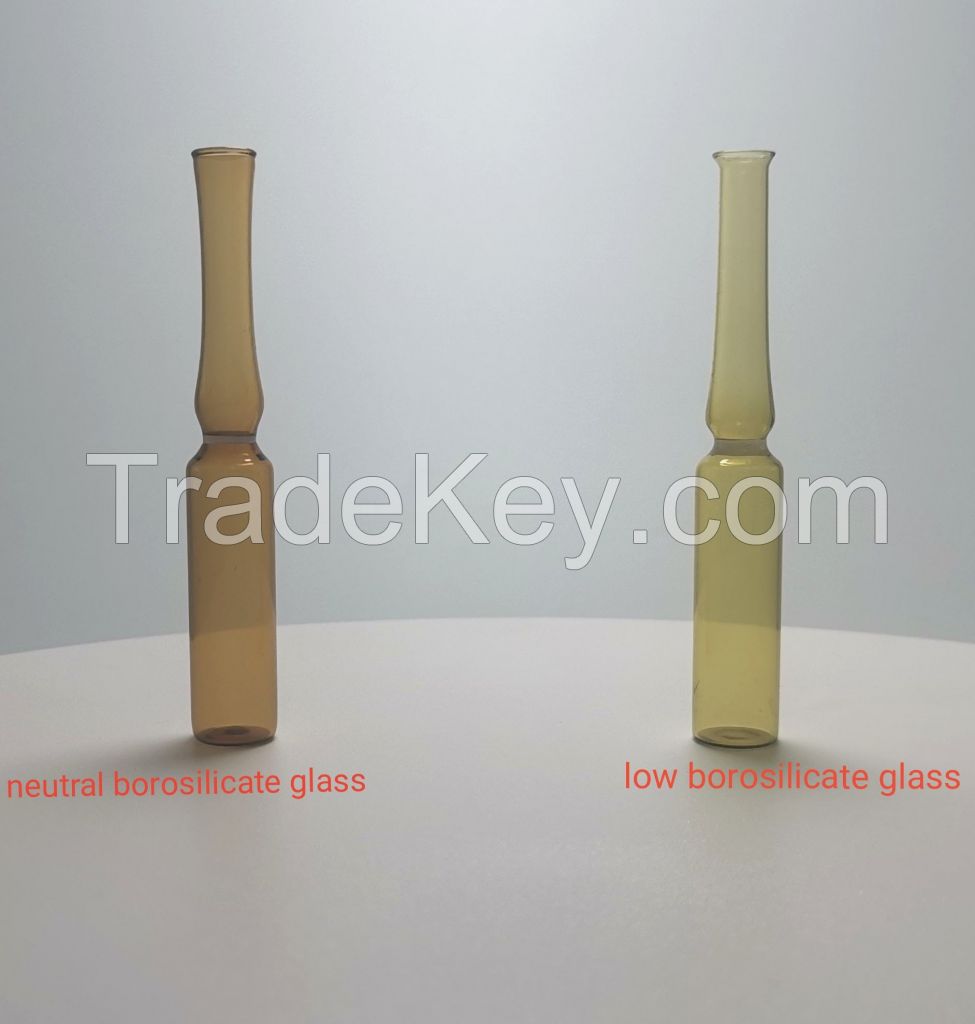 Fuyi Pharmaceutical Neutral Borosilicate Glass Ampouls