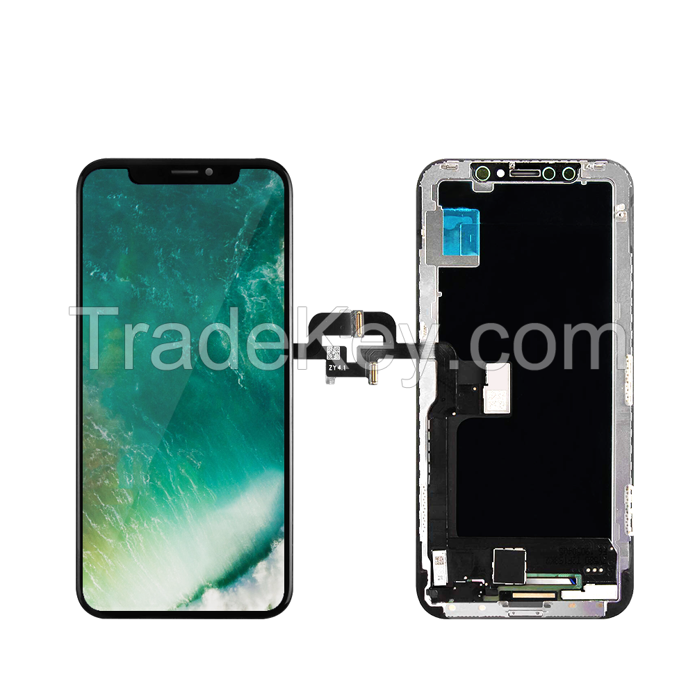 For iPhone X RJ TFT LCD Screen For with Digitizer Full Assembly