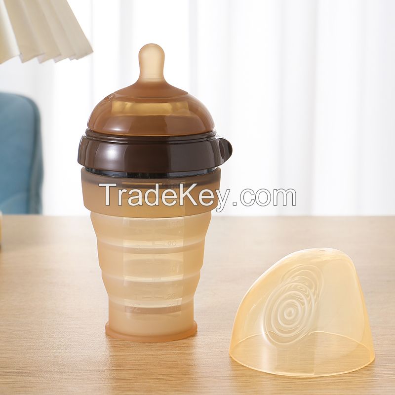 Silicone Foldable Baby Bottle