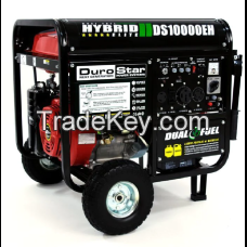 DuroStar Dual Fuel Hybrid Generator w- Electric Start DS10000EH 10,000-Watt 18-Hp