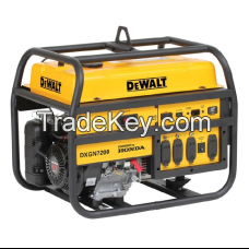 DeWalt DXGN7200 Electric Start Professional Portable Generator w- Honda GX Engine - 6100 Watt