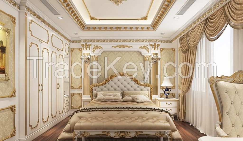 Wholesale and export of PU molded wall and ceiling products, neoclassical patterns