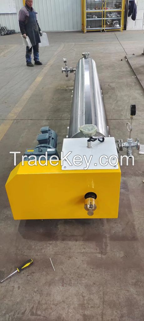 Cooling/heating Screw conveyor