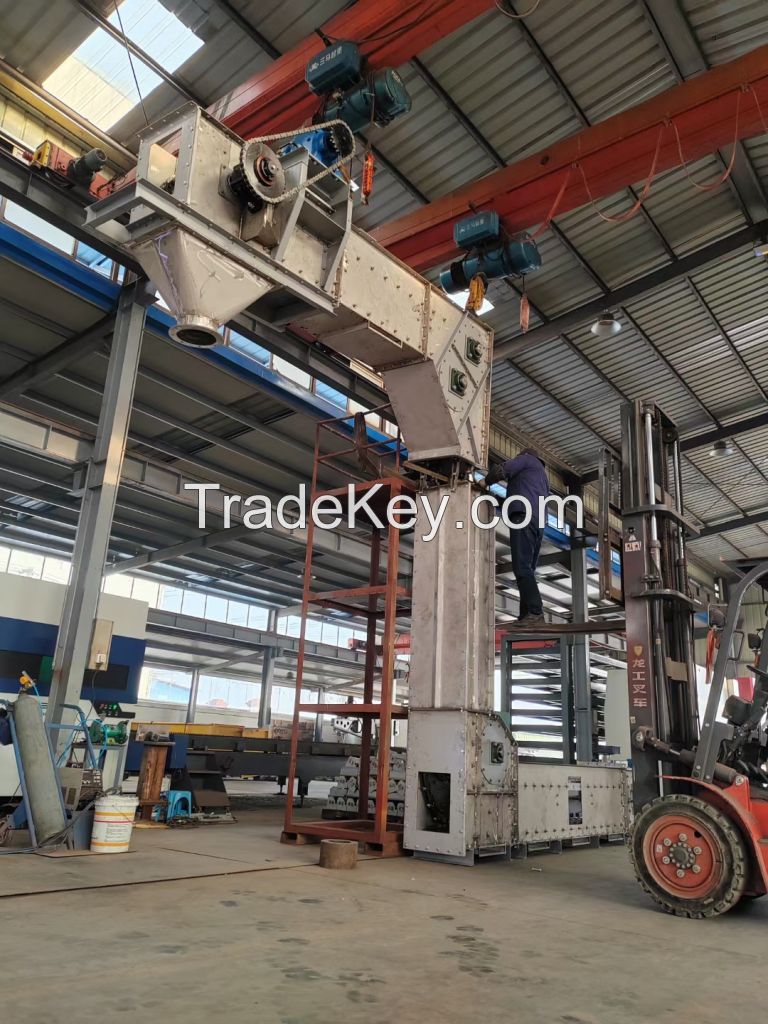 Z type bucket elevator(Rubber chain &amp;amp; continuous hopper type)