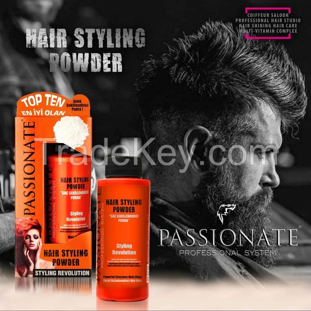 Passionate Hair Styling Powder Strong Matte 20g