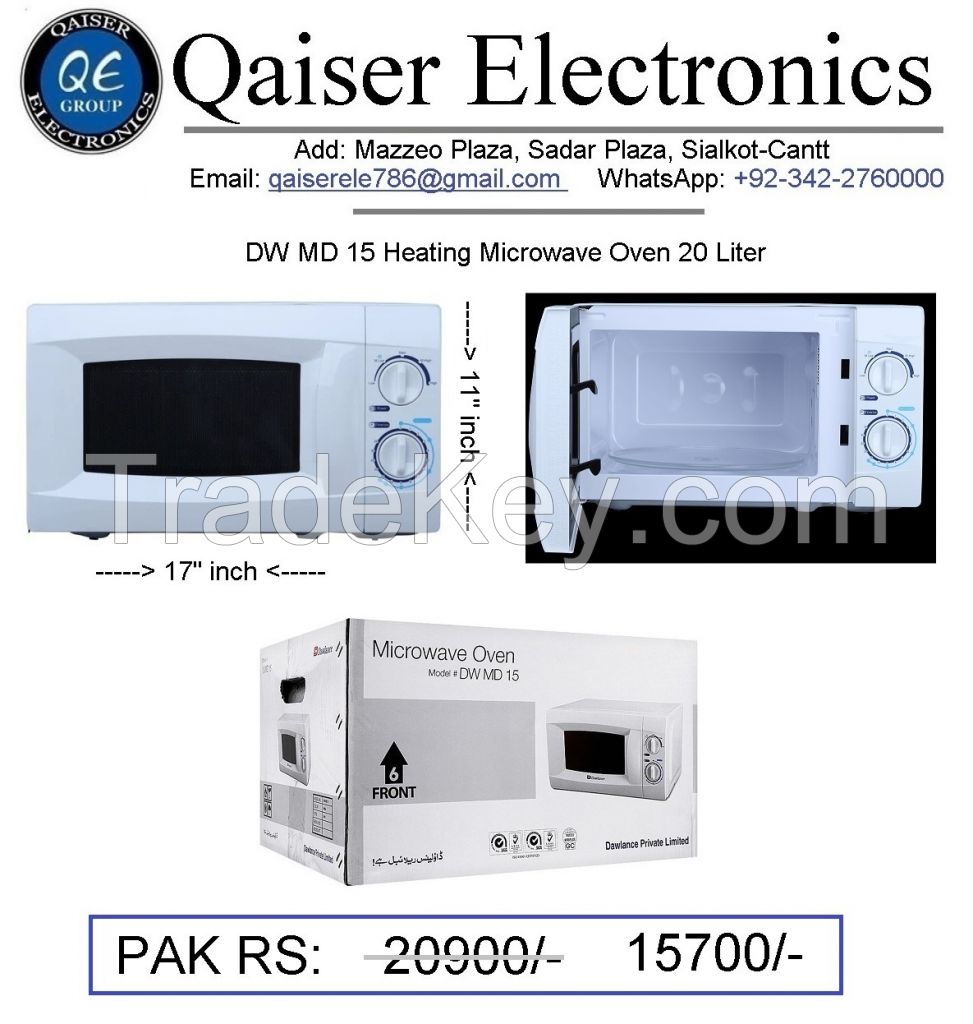 Qaiser Electronics Custom 20 Liter Home Use Microwave Oven