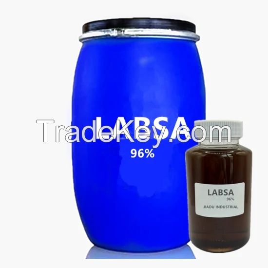 Factory Supply Linear Alkyl Benzene Sulfonic Acid, Sulfonic Acid, LABSA 96% for Soap