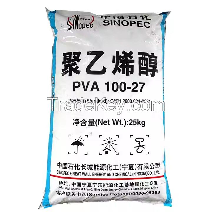 PVA 1788/2488/1799/2399/2699 Chemical Polyvinyl Alcohol for Tiles Adhesive Gypsum Plaster