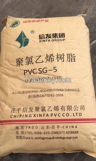 Virgin Wholesale Plastic Raw Material Polyvinyl Chloride Recycled PVC Resin White Powder Price Sg3/Sg5/Sg8/S-65D/K65/K67/K57//K70/S1000 with CAS 9002-86-2