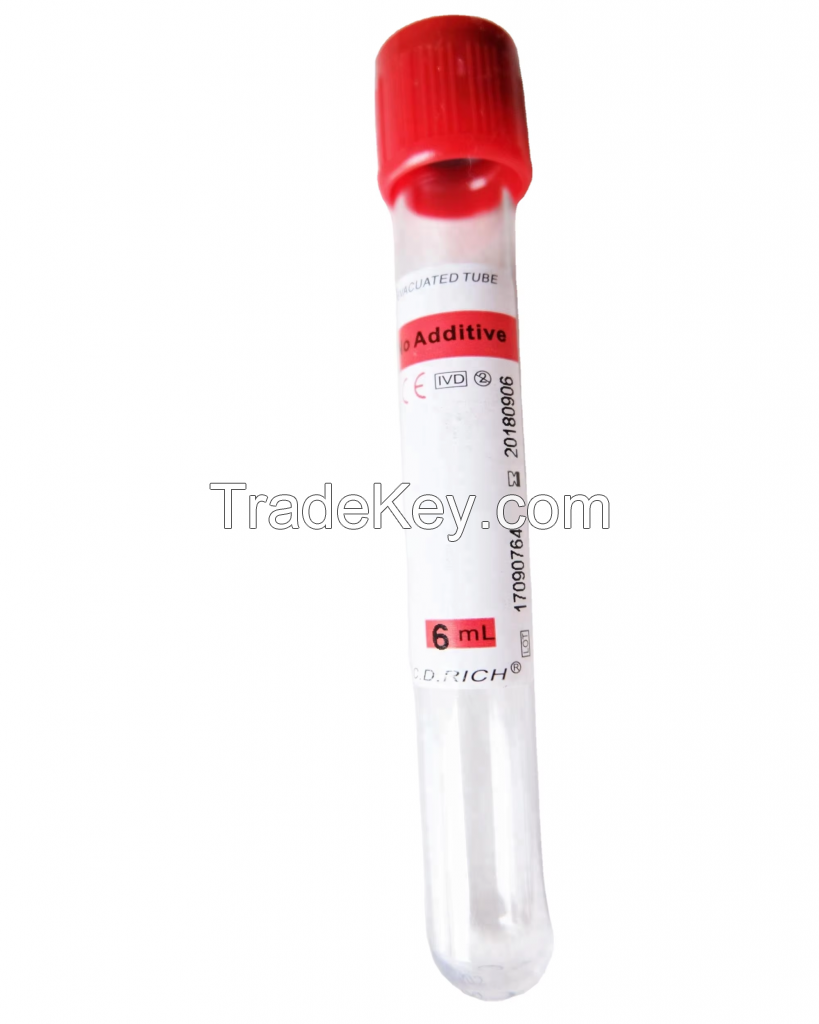 2-6ml Vacuum Blood Collection Tube Plain Tube