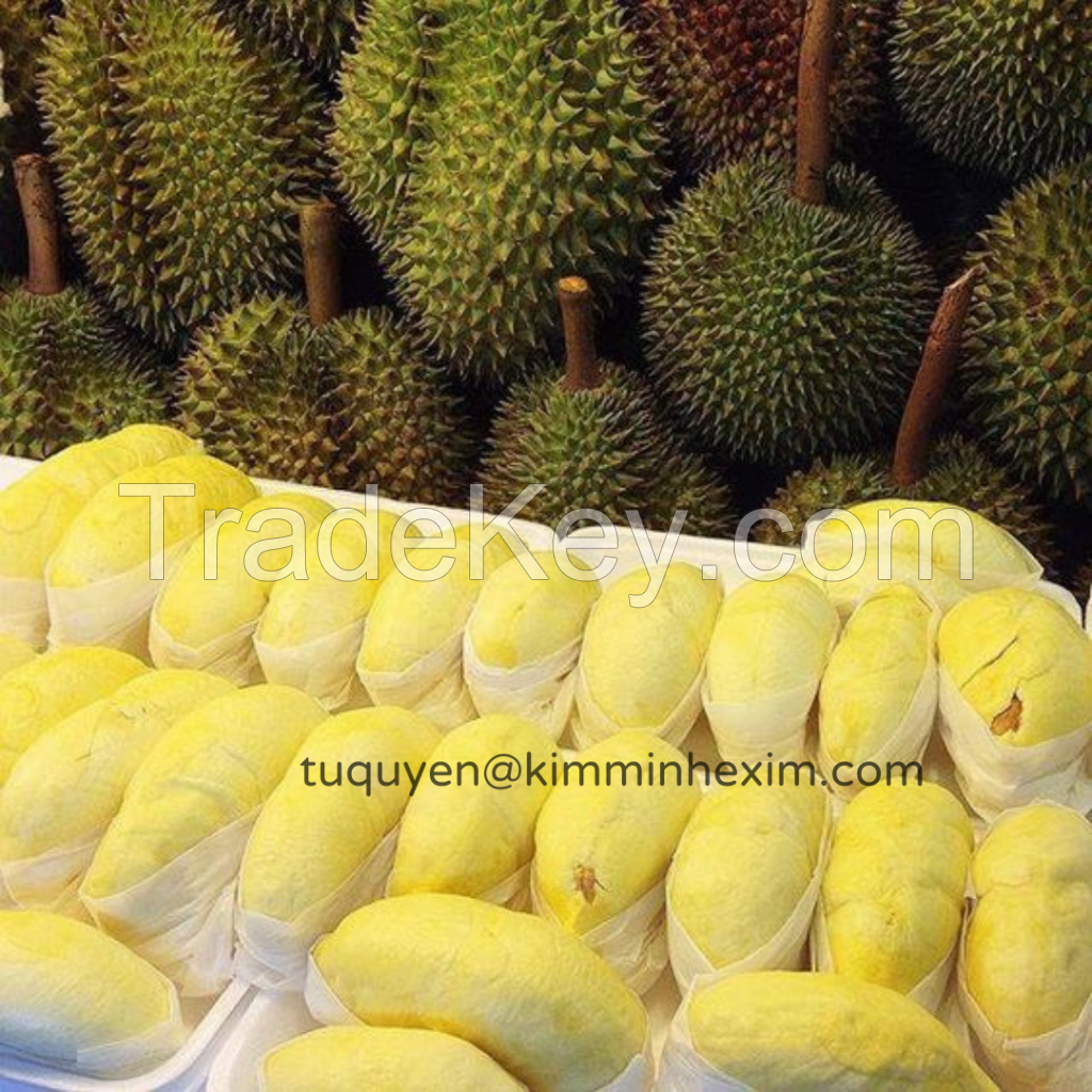 Premium Frozen Durian for International Markets Best Quality From Viet Nam