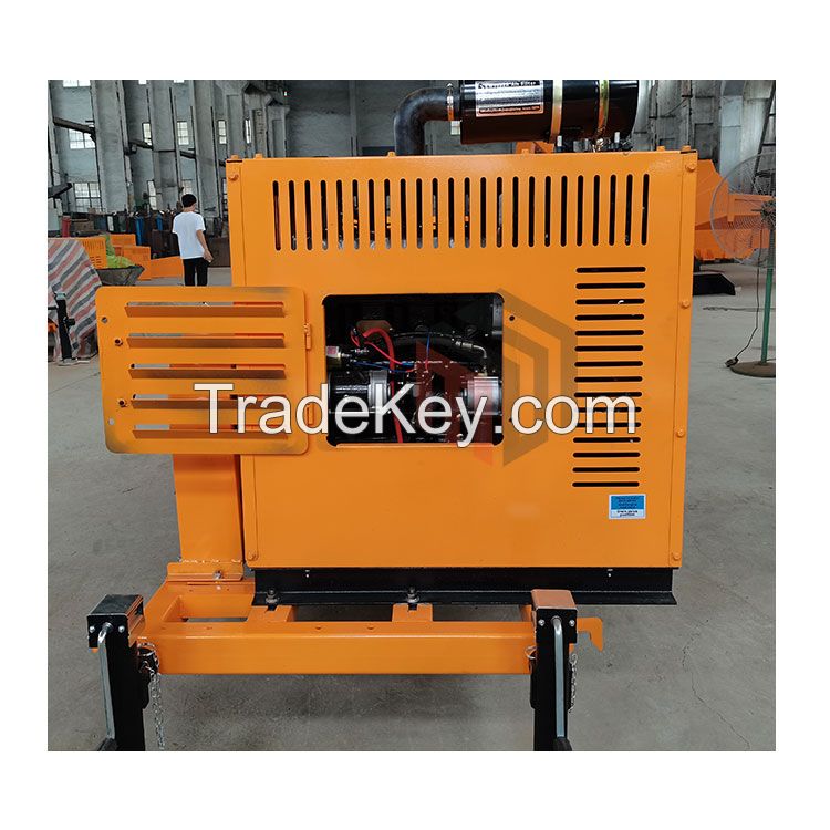 Diesel Wood Chipper Machine Tree Branch Wood Chipper Shredder Machine Price