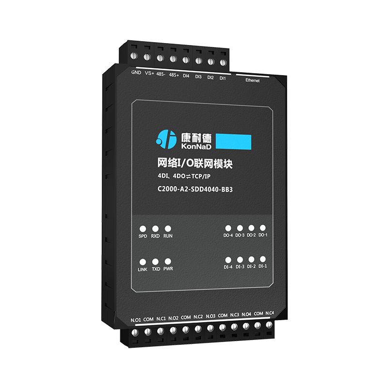 4DI+4DO Ethernet Remote Terminal Unit Ethernet Modbus Io Module Rtu Tcp Data Acquisition Module