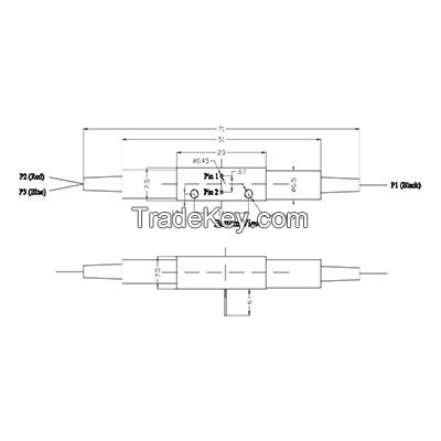 N1x2 NanoSpeed Electro-Optical Switch