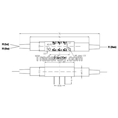 N1x2 NanoSpeed Electro-Optical Switch