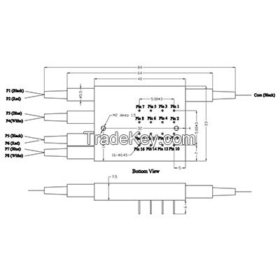 1xN Magneto Optical Switch