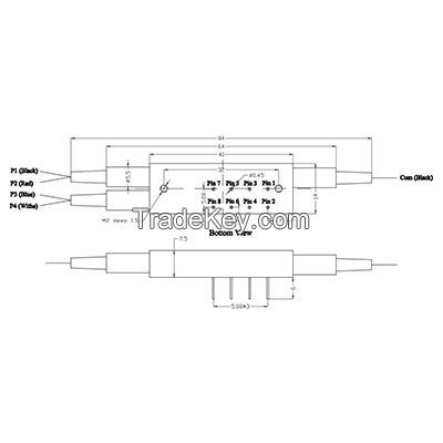 1xN Magneto Optical Switch