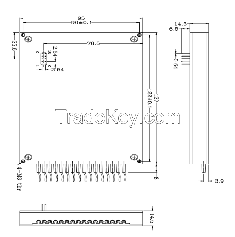 Matrix 2*32 MEMS Optical Switch Module