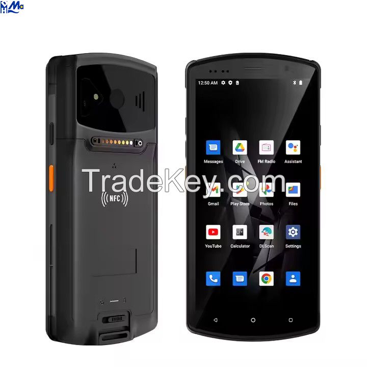 High Performance 5g Network Handheld Smartphone HD Durable Android PDA with Barcode Scanner