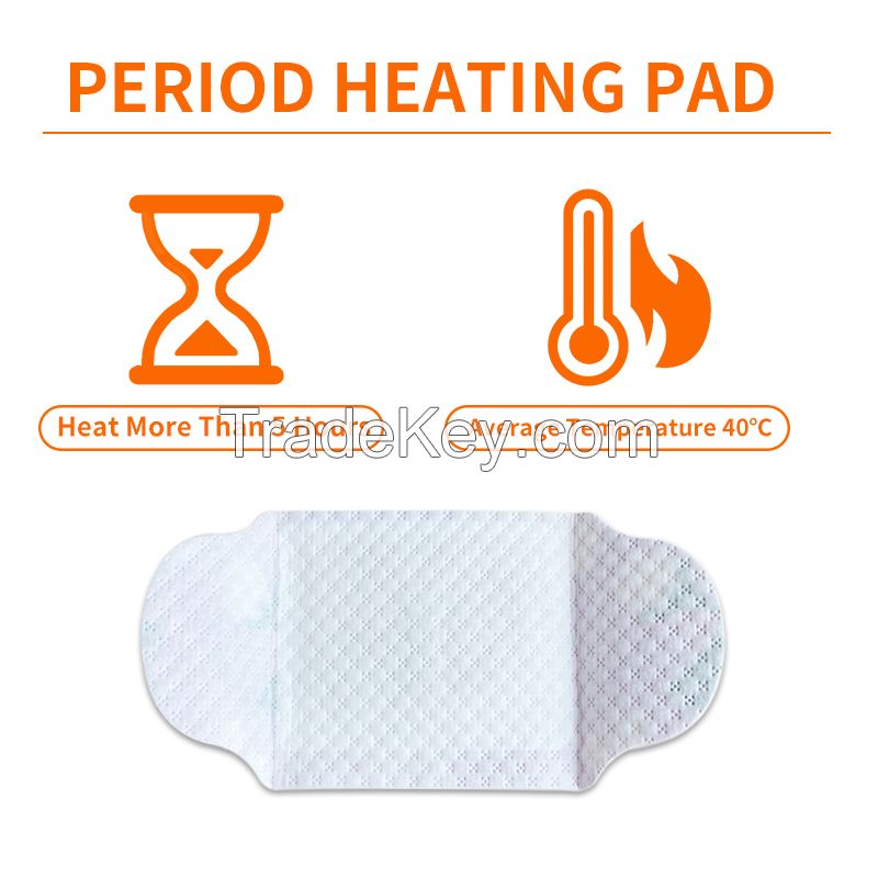 Skin Friendly Air Activated Long Lasting Heat Therapy Patch Period Heating Pad Relieve Women Menstrual Pain