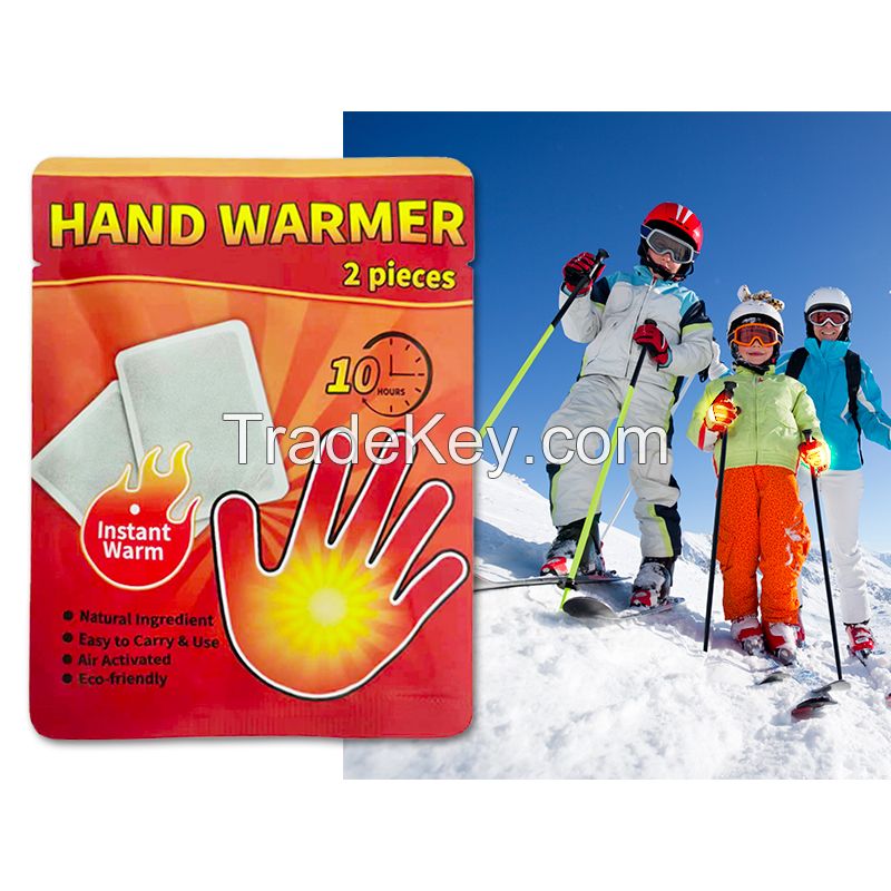 Mini Natural Safe Air Activated Long Lasting Hand Warmer Heat Pack For Hiking Camping Sports Keep Hand Warm