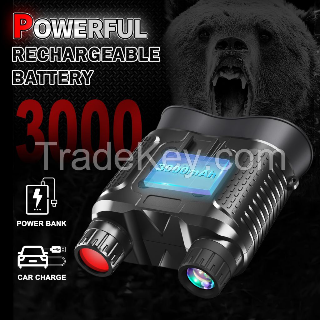 Full HD 4K Video Recording 7 Infrared Binoculars 8x Digital Zoom Viewing In The Dark Adult Night Vision Binoculars