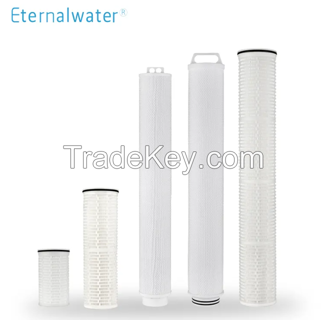 Replacement High Flow PP / Glass Fiber Filter Cartridge for Water Treatment in the Thermoelectric Industry/Seawater Desalination/ROSecurity Filtering System