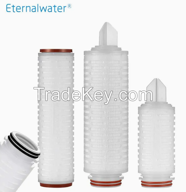 Absolute Rated Nylon 66 Water and Gas Filter Cartridge for Industrial Filtration 