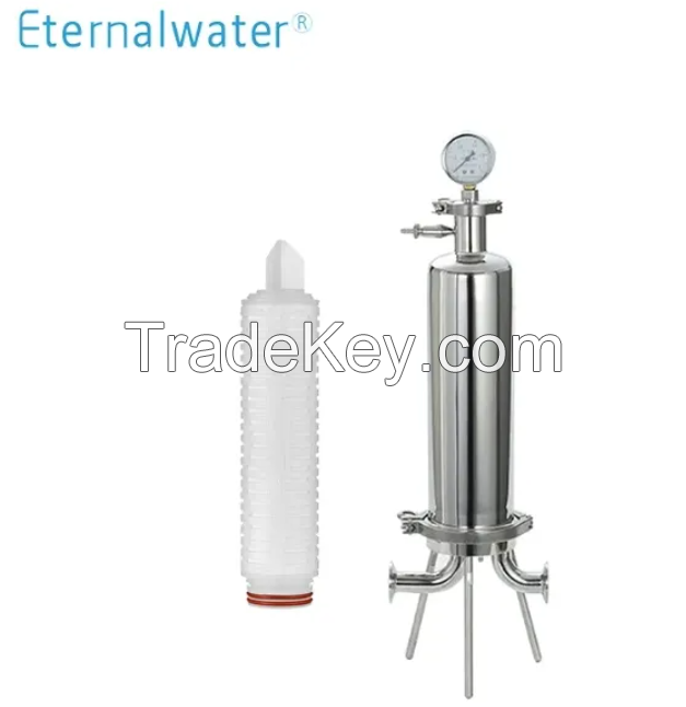 Good Price PVDF Membrane Pleated Filter Cartridge for Sterilizing Filtration in pharmaceuticals and Chemicals