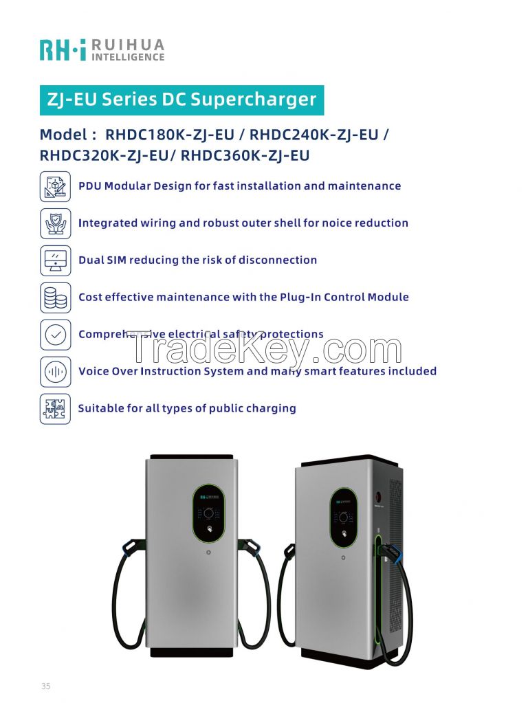 DC fast charging station - Z]-EU 60/80/120/160/180/240/320/360KW