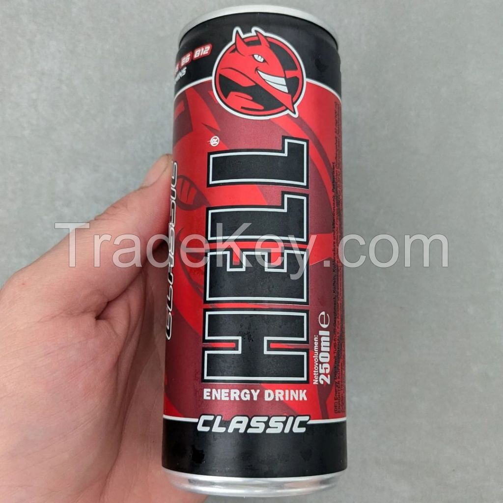 Hell Energy Drink 250ml x 24 cans