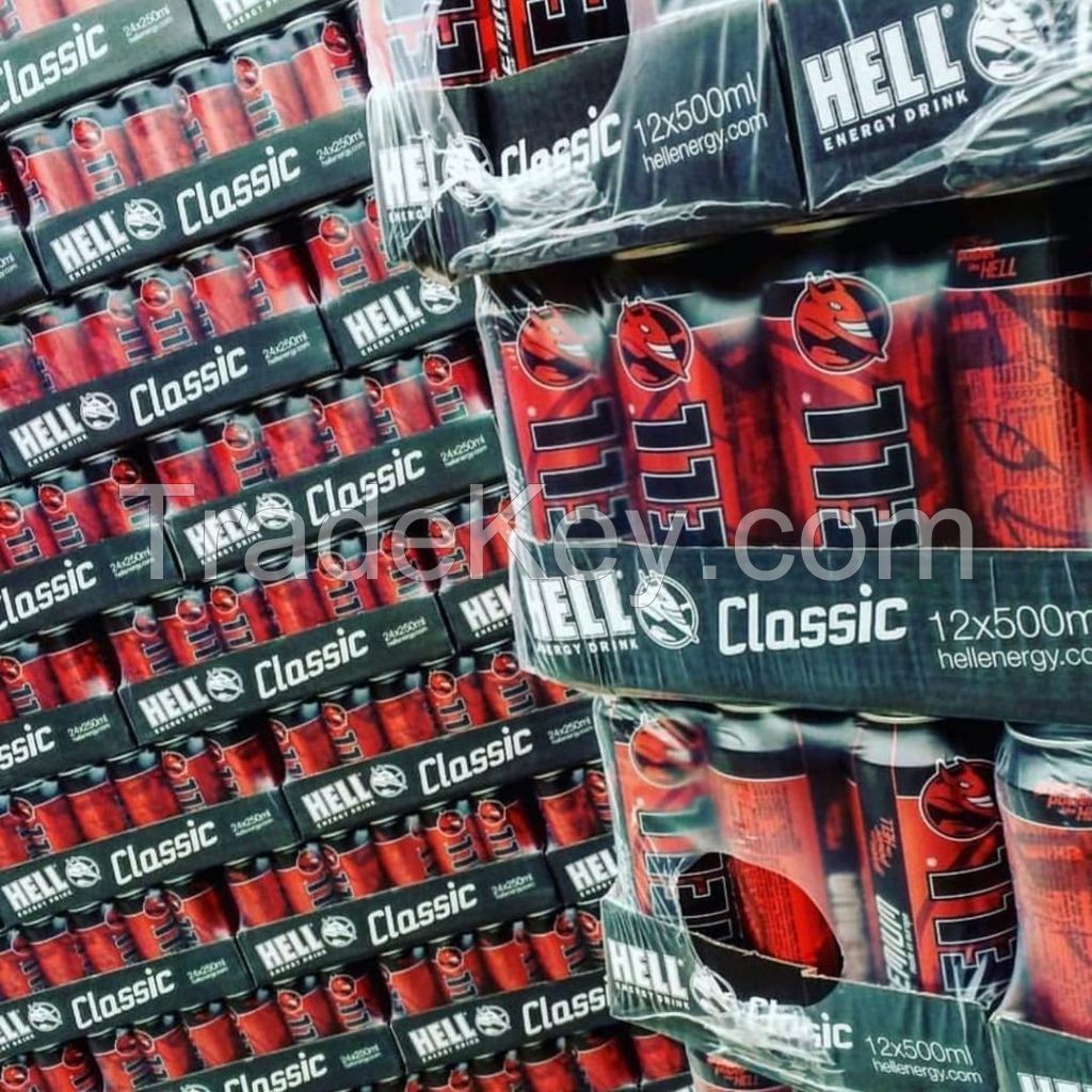 Hell Energy Drink 250ml x 24 cans