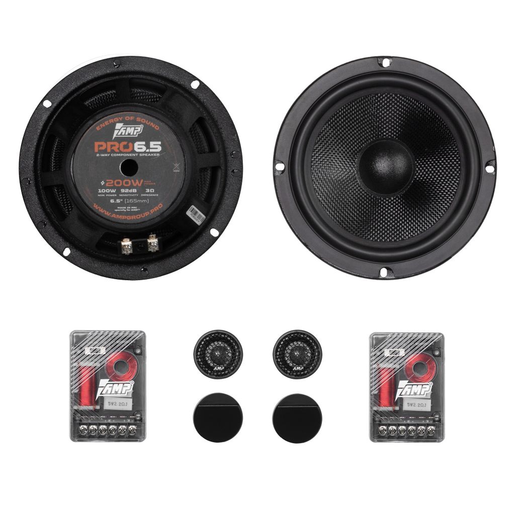 Component speakers AMP PRO 6.5