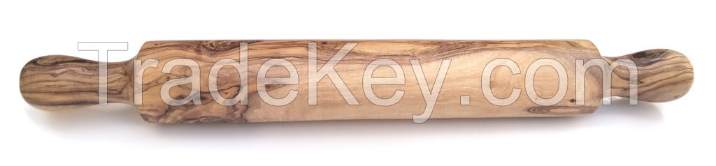 Olive Wood Rolling Pin 38cm