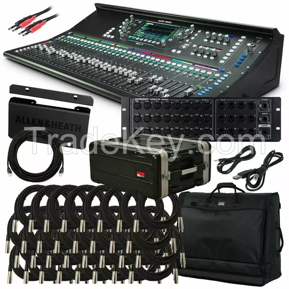 Allen and Heath SQ-7 48-Channel 36-Bus Digital Mixer with 32+1 Motorized Faders