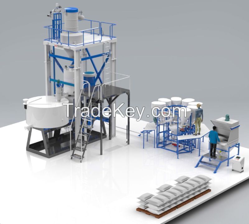 Semi Automatic Mixer Feeding System