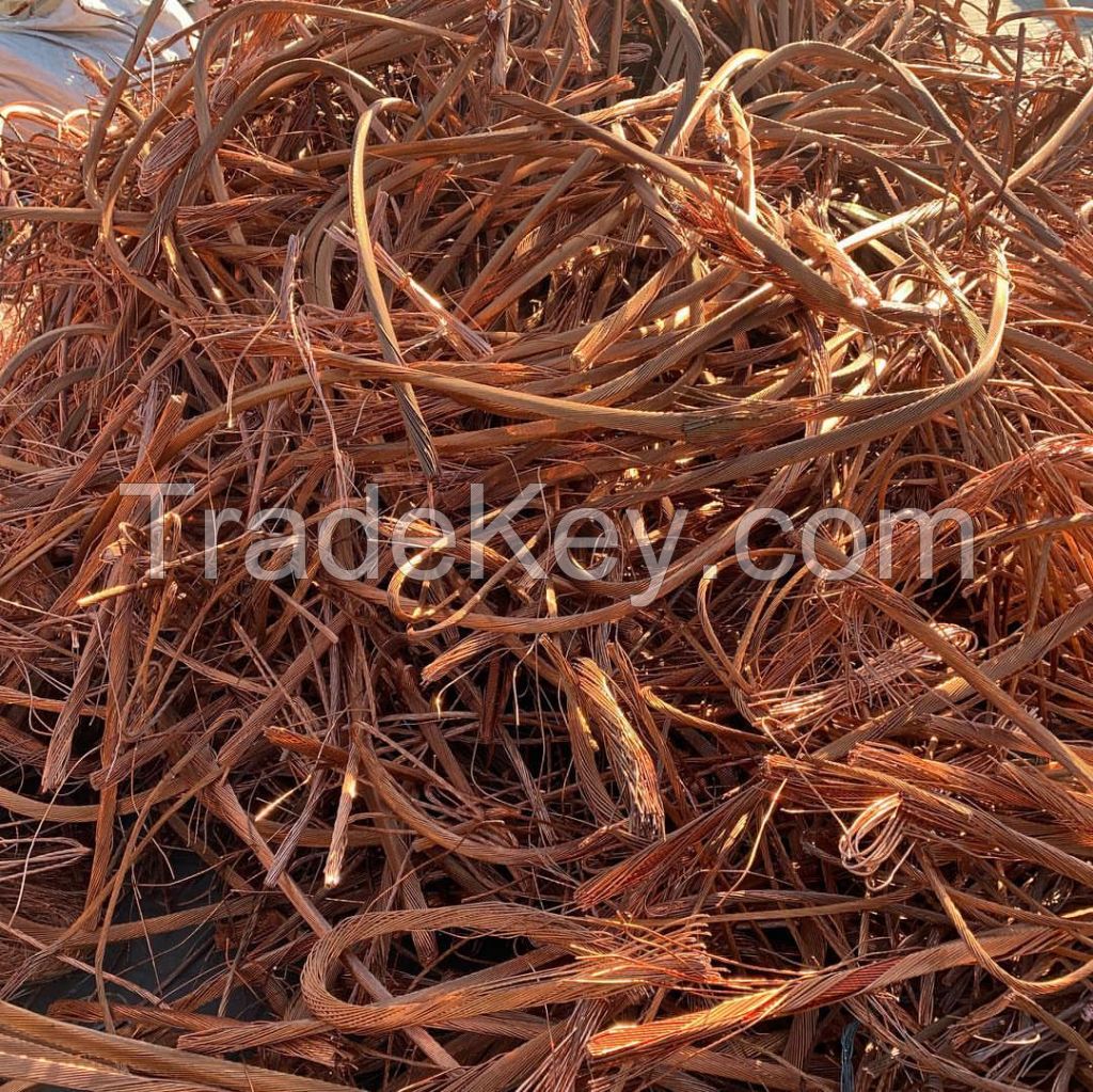 Copper wire millberry scrap 99.99% CIF