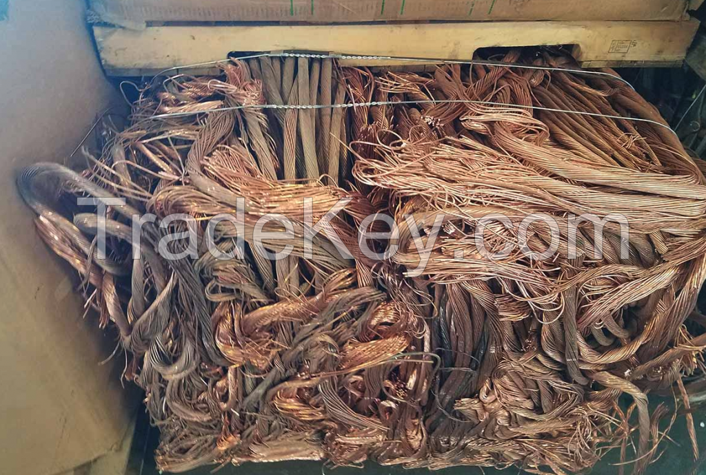 Copper wire millberry scrap 99.99% CIF