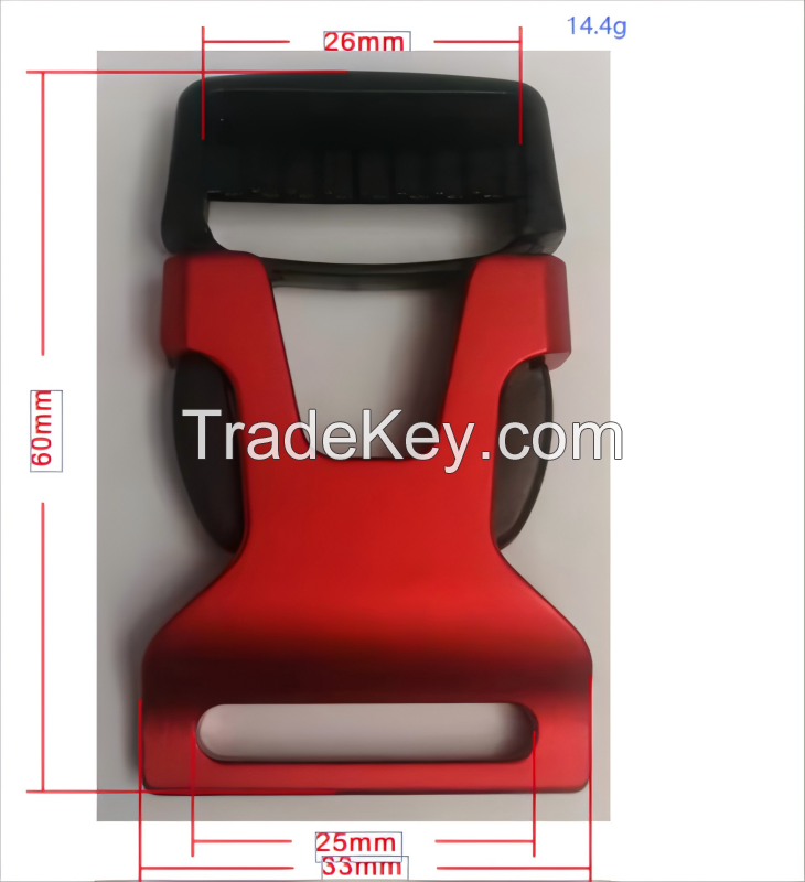 metal plastic buckle Side Release Buckle hybrid buckle for bag backpack