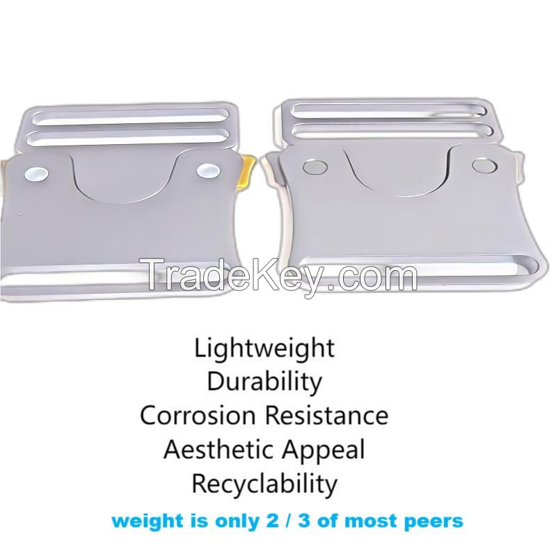 Buckle Metal Adjustable Buckle aluminum alloy buckle half metal buckle for Backpack