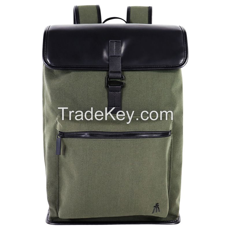 Factory Custom RPET Lightweight Simple Casual Backpack Waterproof Tablet Bag Commuting Outside Backpack