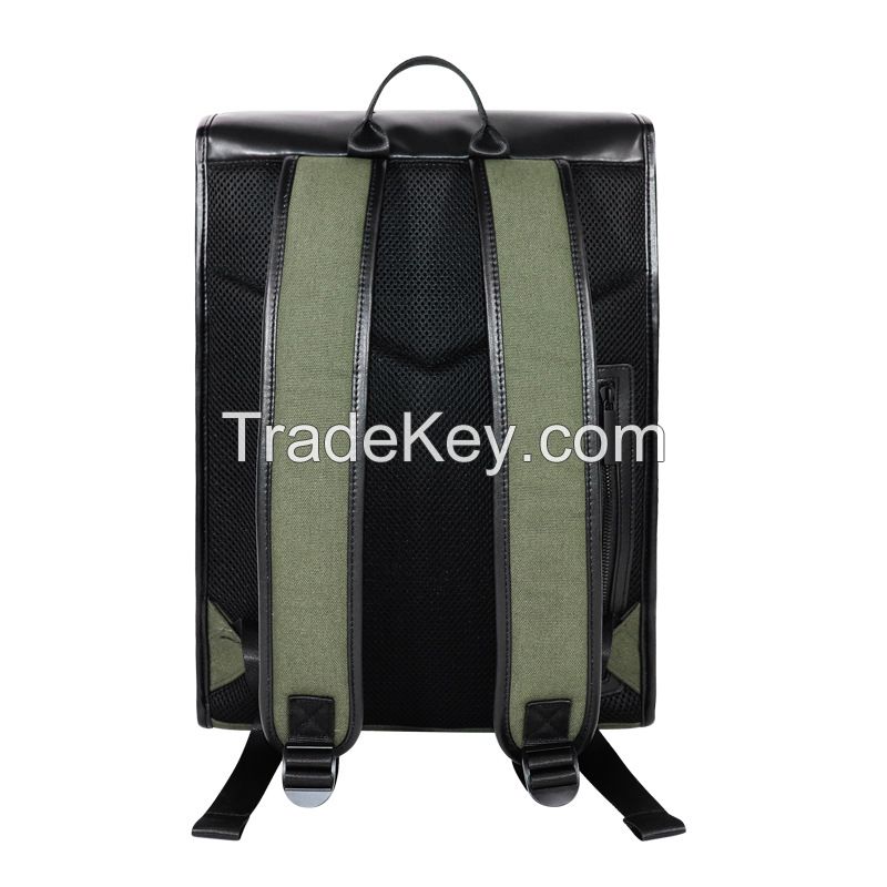 Factory Custom RPET Lightweight Simple Casual Backpack Waterproof Tablet Bag Commuting Outside Backpack